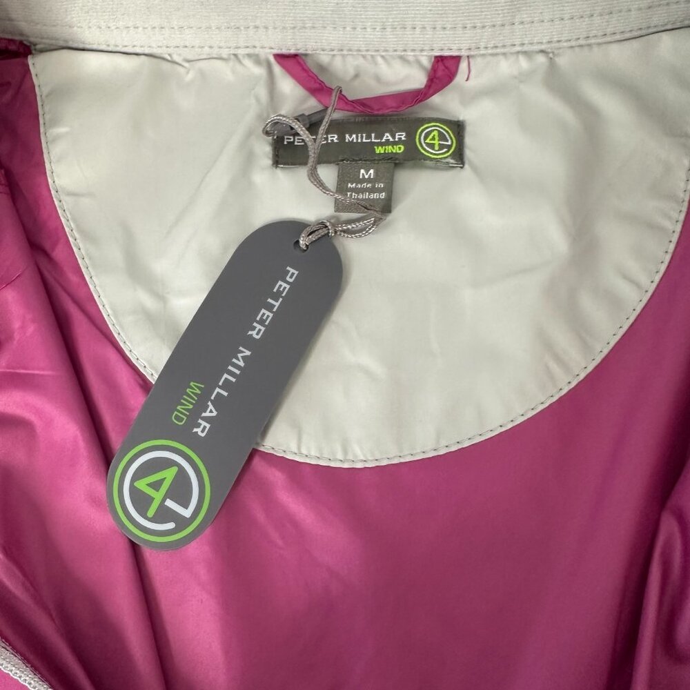 Peter Millar Windbreaker Jacket Performance‎ Golf… - image 5